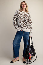 Animal Patterned Sweater