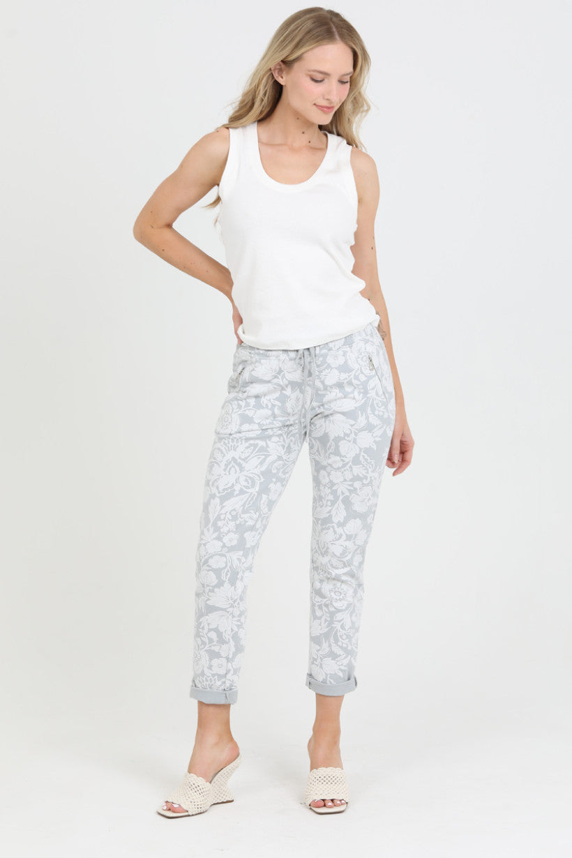 Women's Floral Jogger Pants