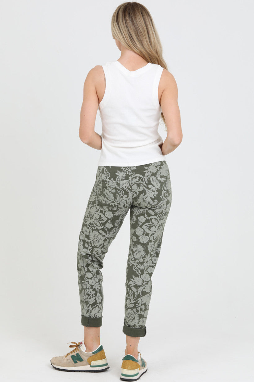 Women's Floral Jogger Pants