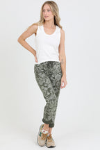 Women's Floral Jogger Pants